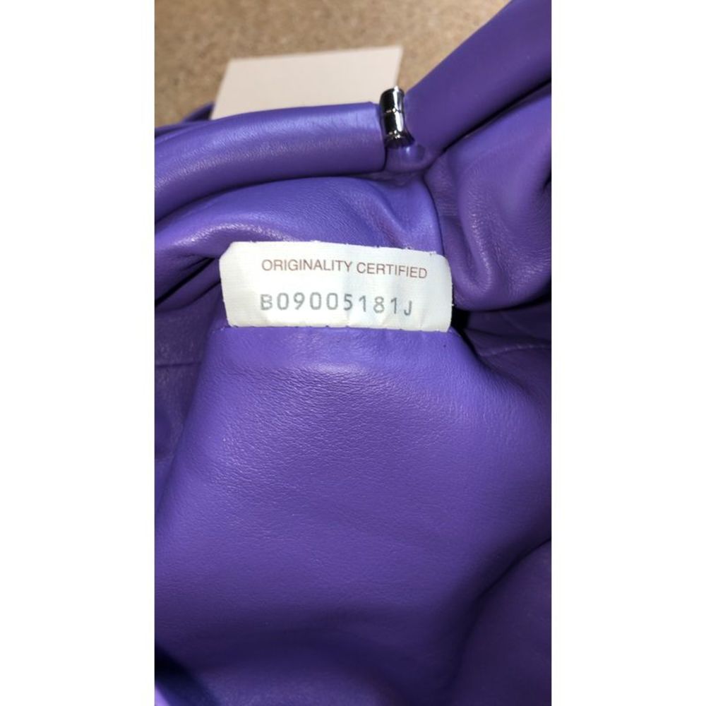 Bottega Veneta The Pouch Leather Mini Purple - Picture 6 of 6